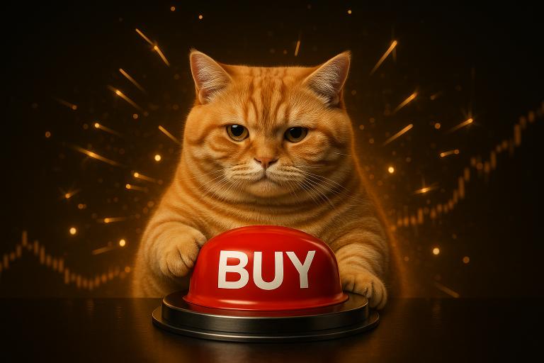 Fat Cat with buy button